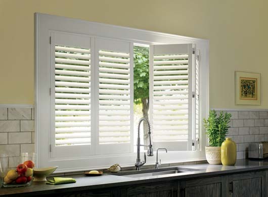 Palm Beach™ Polysatin™ Vinyl Shutters